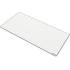 Glorious XXL Extended Gaming White Smooth Cloth & Anti-Slip Rubber Base Mouse pad, Stitched Edges |45x90cm - White